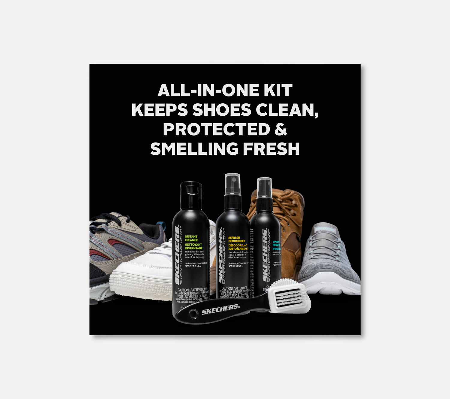 Skovårdsset Shoe Care Skechers.se