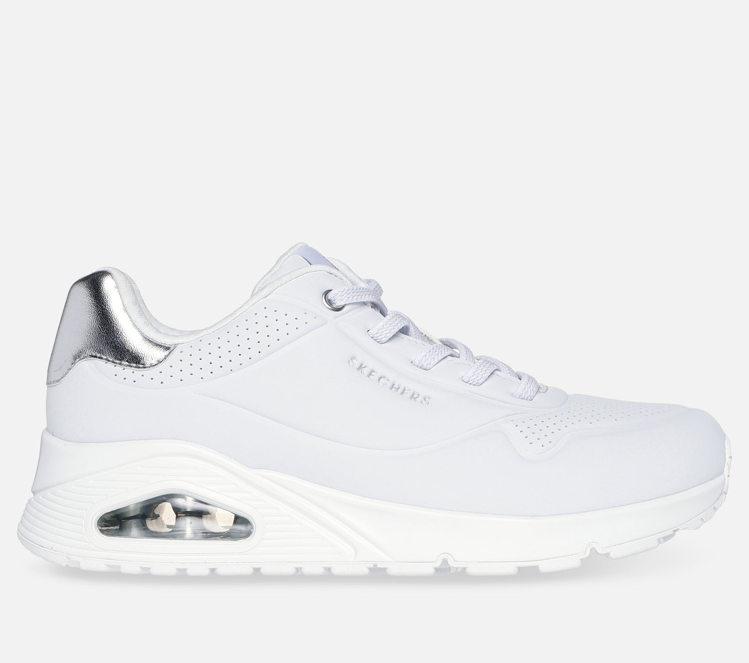 Wide Fit: Uno - Shimmer Away Shoe Skechers.se