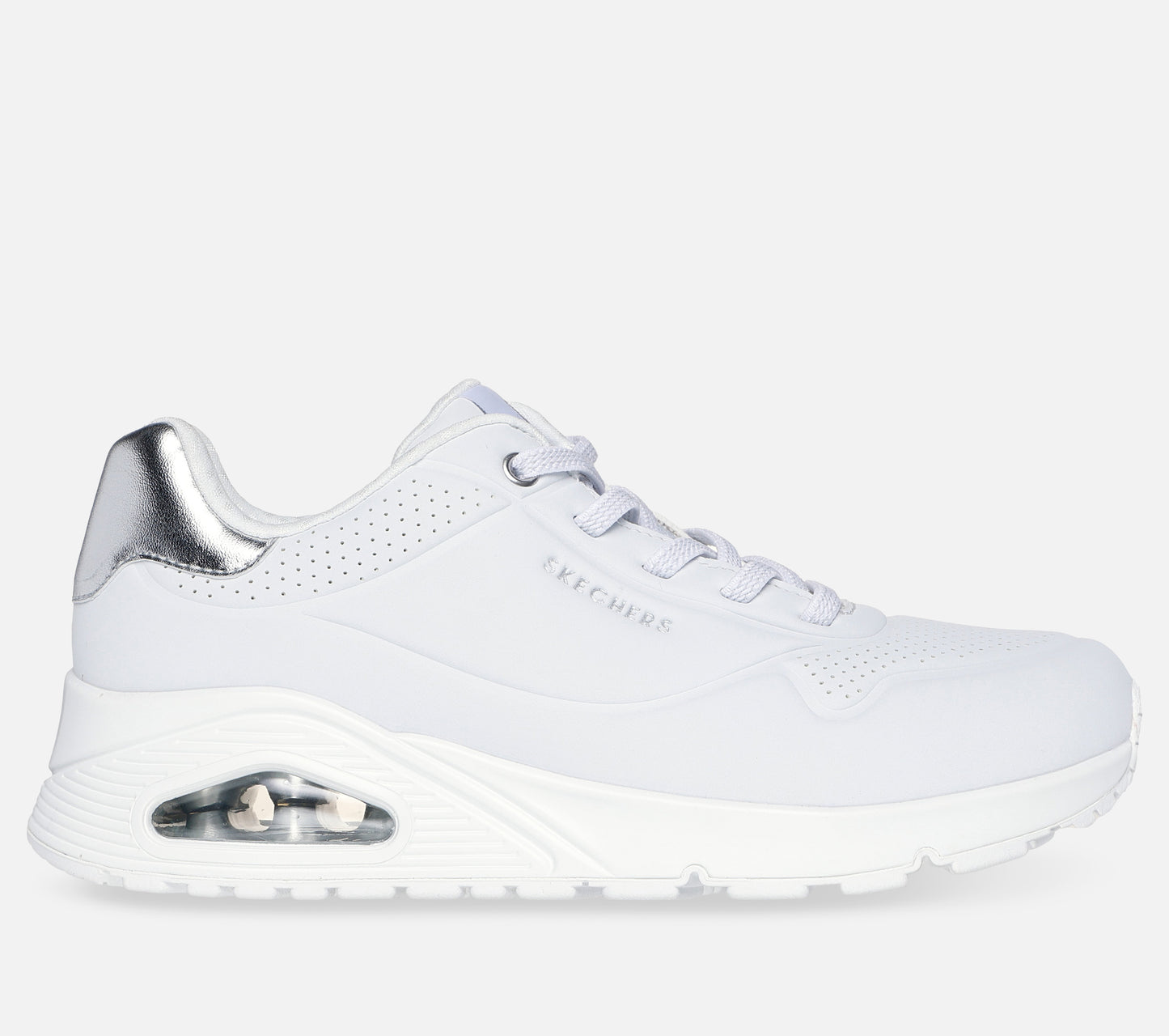 Wide Fit: Uno - Shimmer Away Shoe Skechers.se