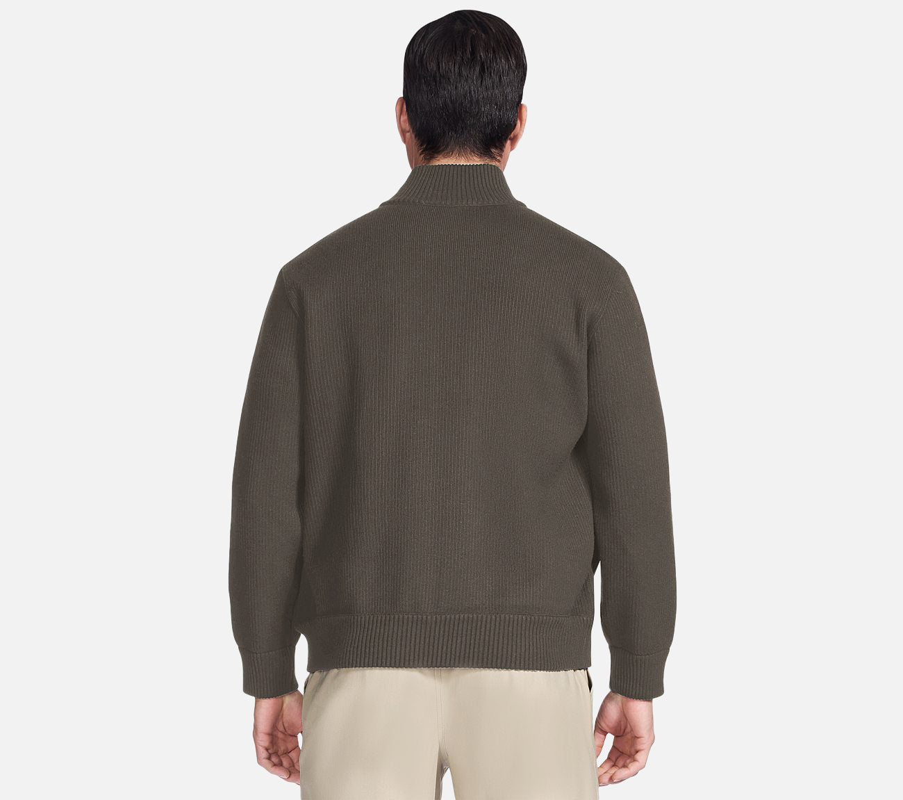 The Hoodless Hoodie - Knit Hybrid Jacket Clothes Skechers.se