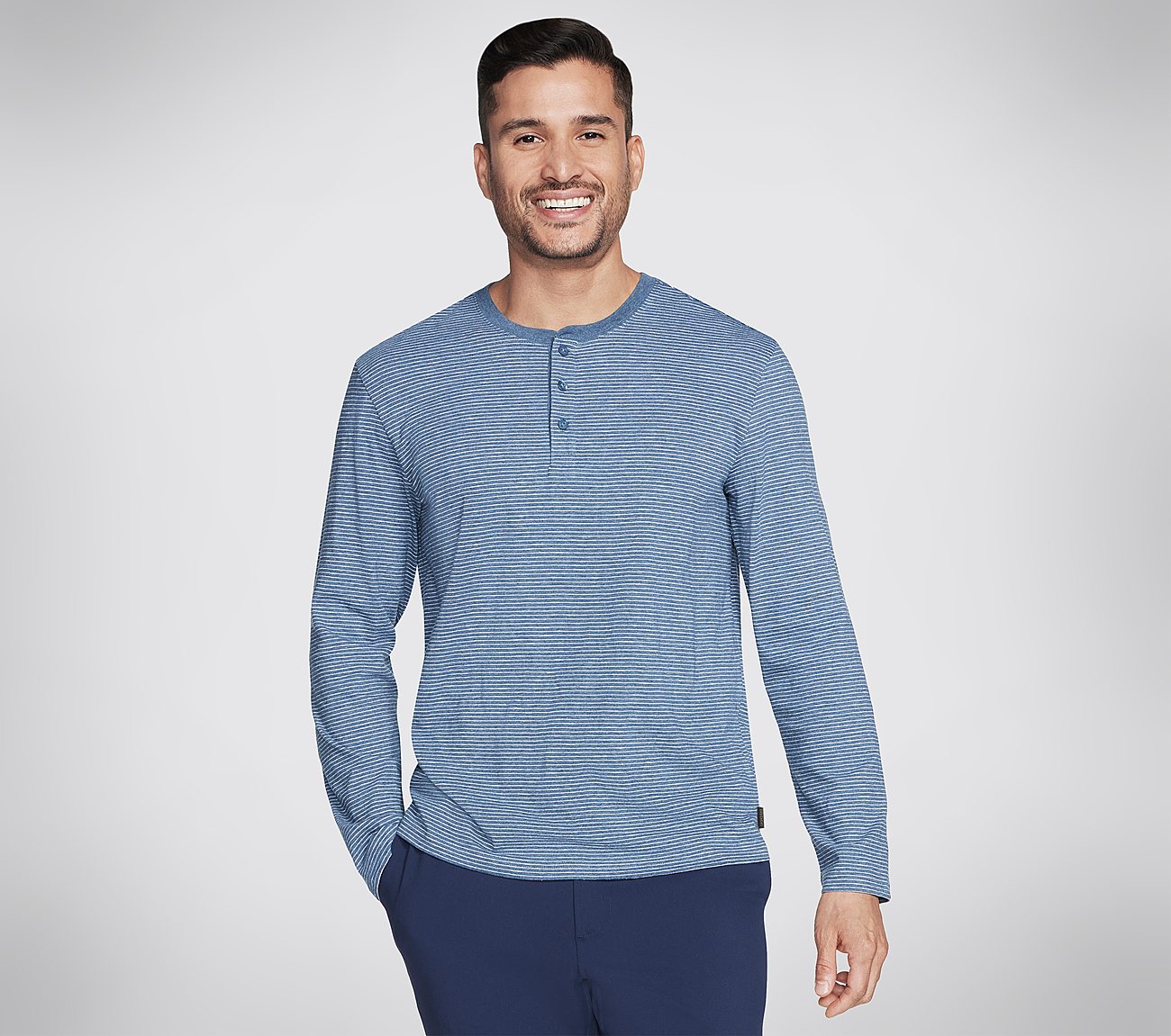 Skech Jersey Henley Clothes Skechers.se