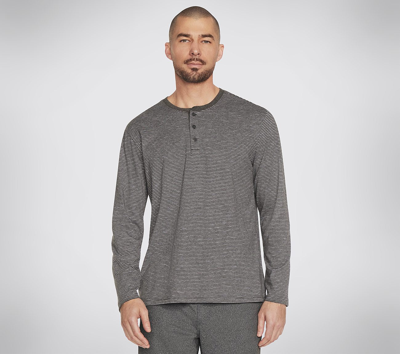 Skech Jersey Henley Clothes Skechers.se