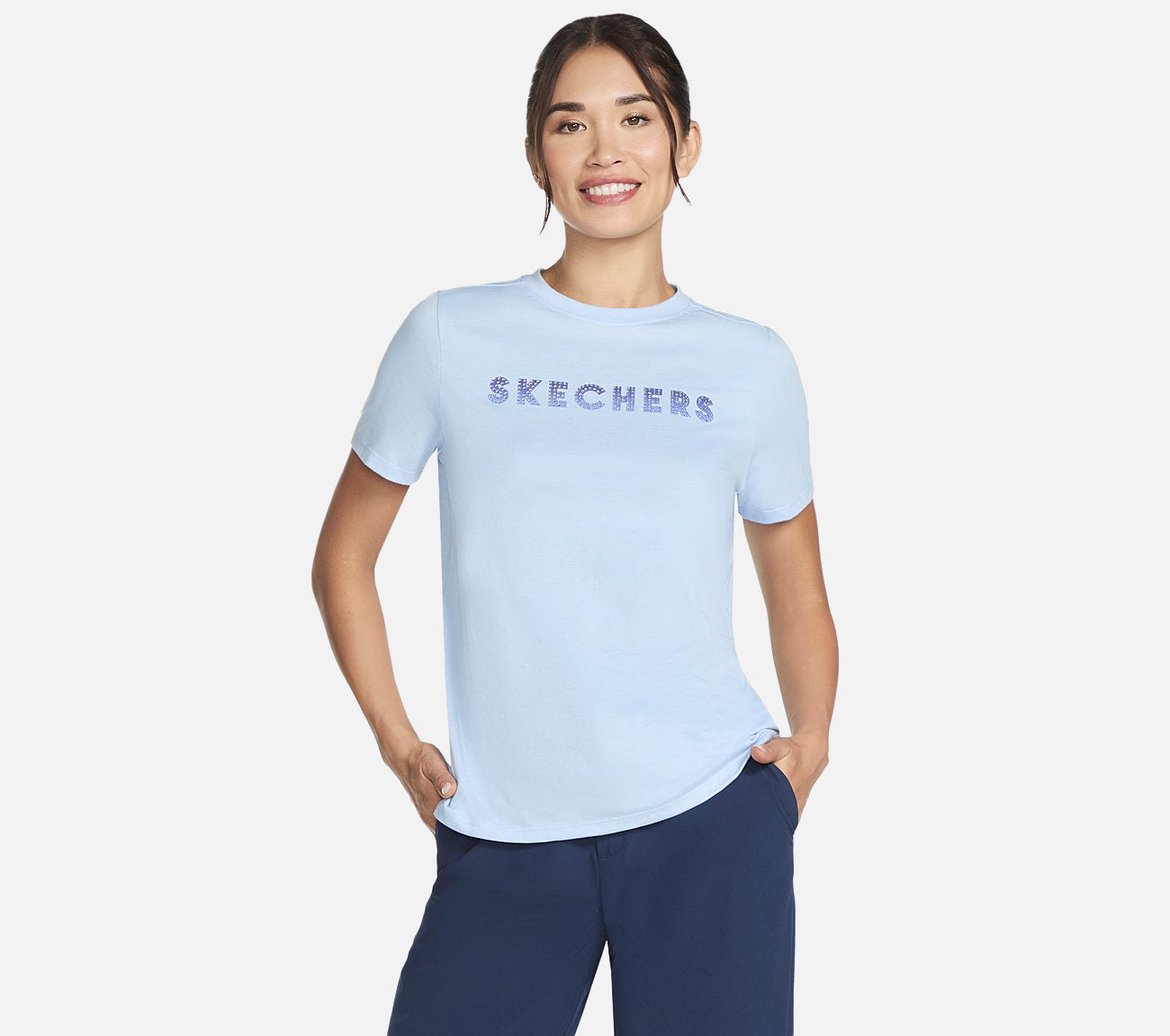 Gradient Short Sleeve Tee Clothes Skechers.se