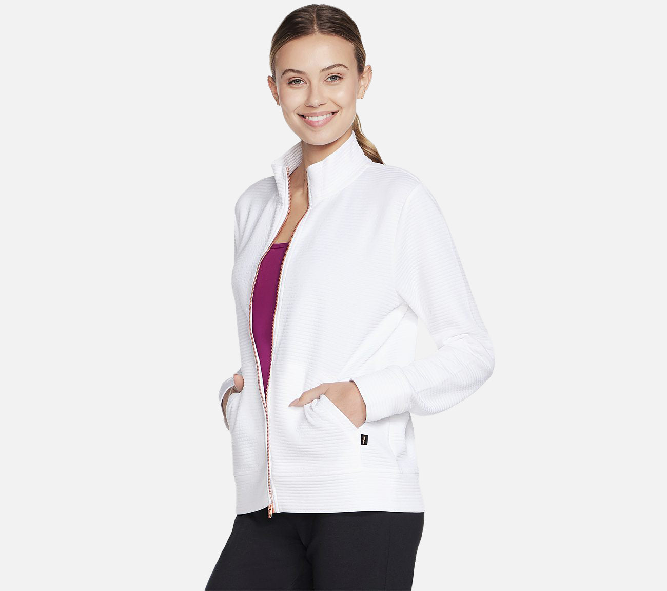 The Hoodless Hoodie GO WALK Everywhere Jacket Clothes Skechers.se