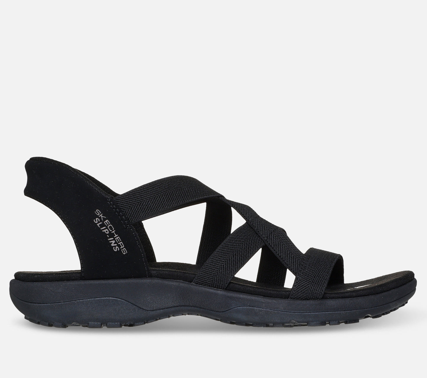 Wide Fit: Slip-ins: Reggae Slim - Stretch Flex Sandal Skechers.se