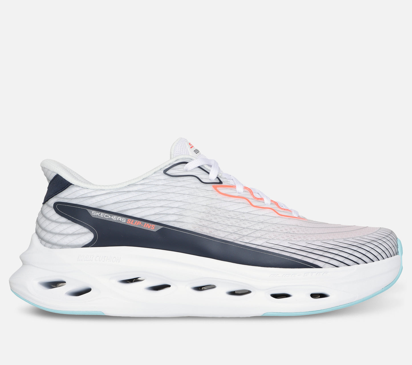 Slip-ins: Max Cushioning Glide-Step - Sapphire Shoe Skechers.se