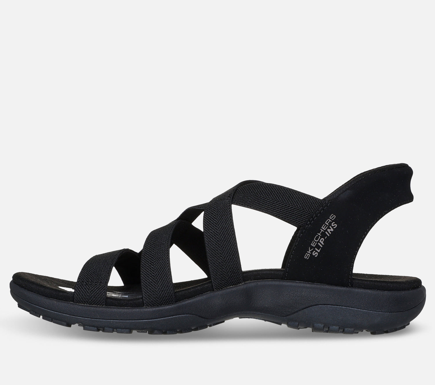Wide Fit: Slip-ins: Reggae Slim - Stretch Flex Sandal Skechers.se