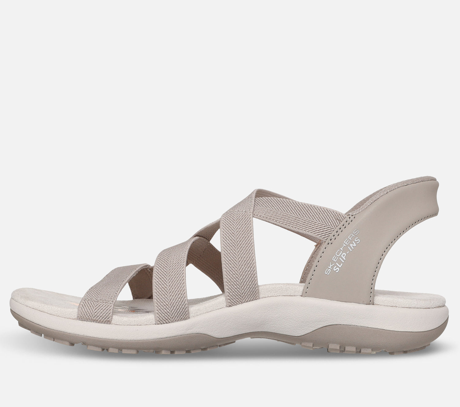 Wide Fit: Slip-ins: Reggae Slim - Stretch Flex Sandal Skechers.se