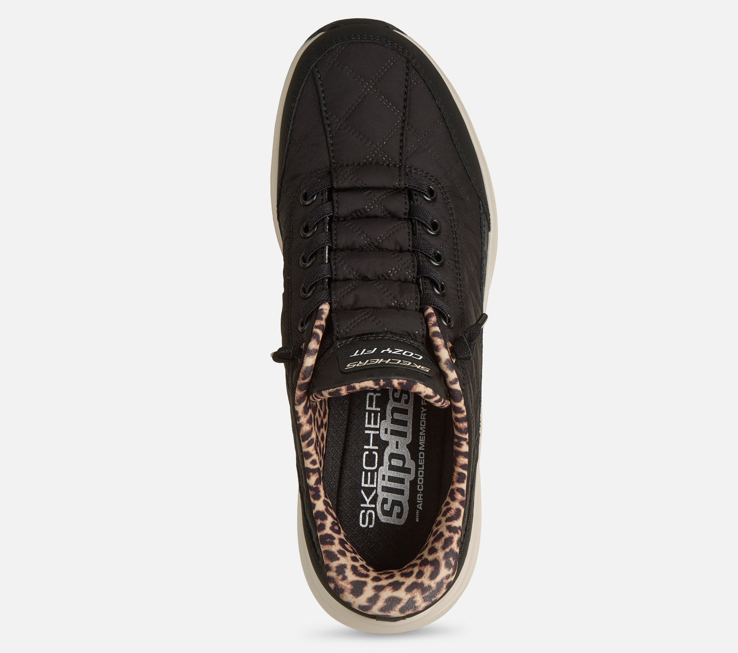 Slip-ins: Contour Foam – Cozy Fit Leopard Dream Shoe Skechers.se