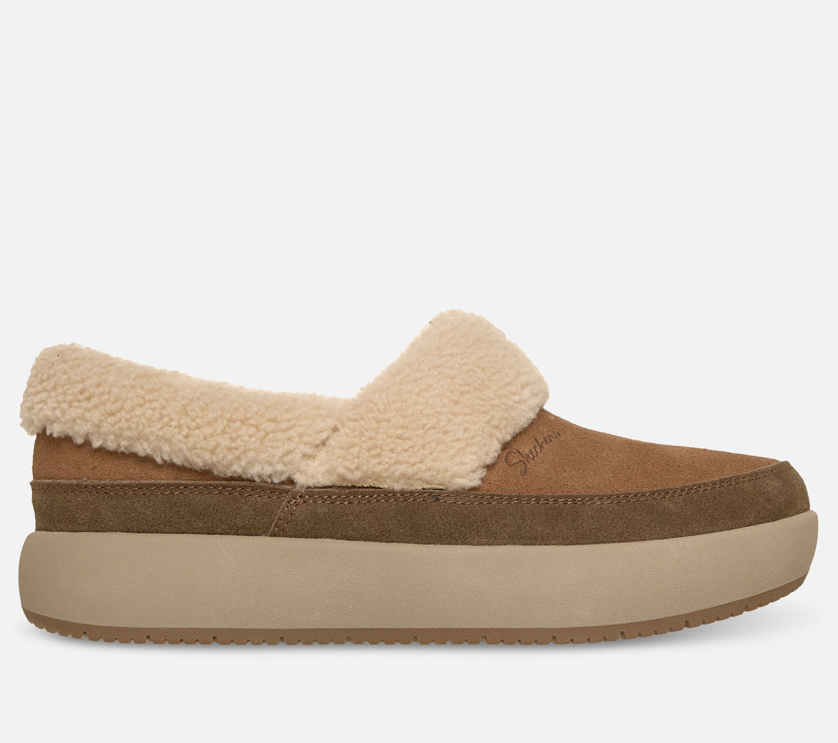 Relaxed Fit: Cozy Lodge - Cedar Snuggle Slipper Skechers.se