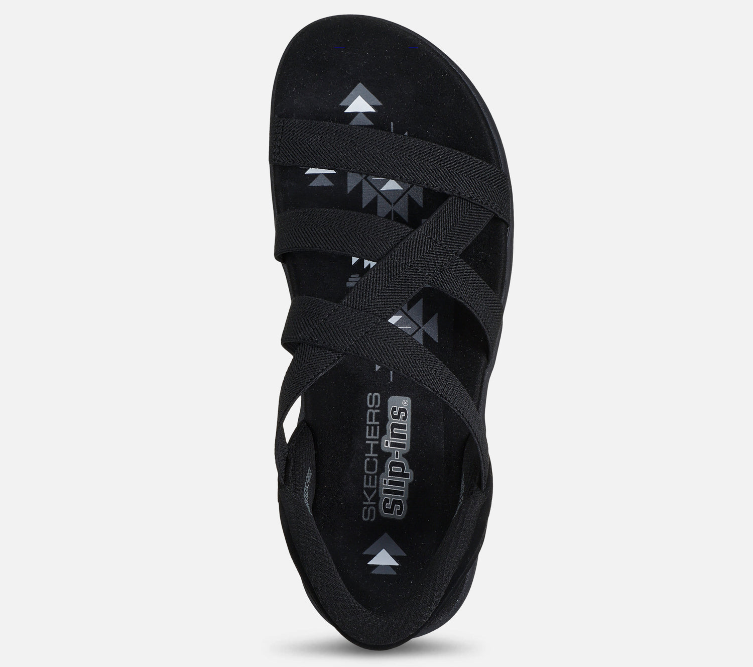 Wide Fit: Slip-ins: Reggae Slim - Stretch Flex Sandal Skechers.se