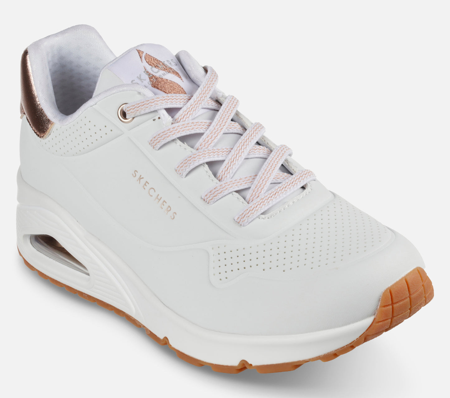 Wide Fit: Uno - Shimmer Away Shoe Skechers.se