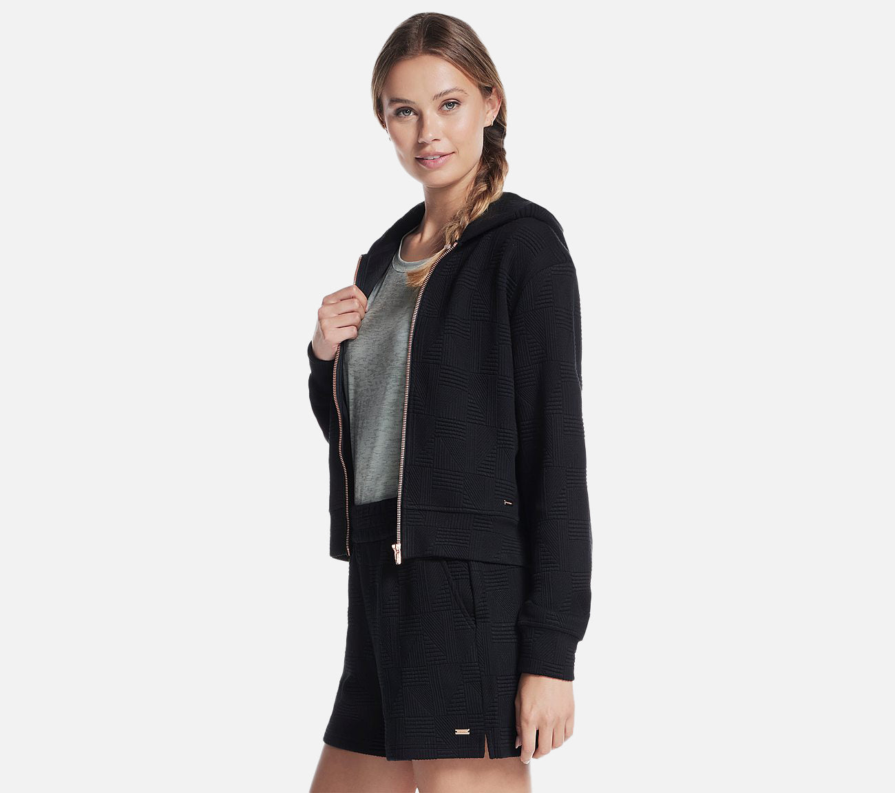 GO WALK Everywhere Diamond FZ Jacket Clothes Skechers.se