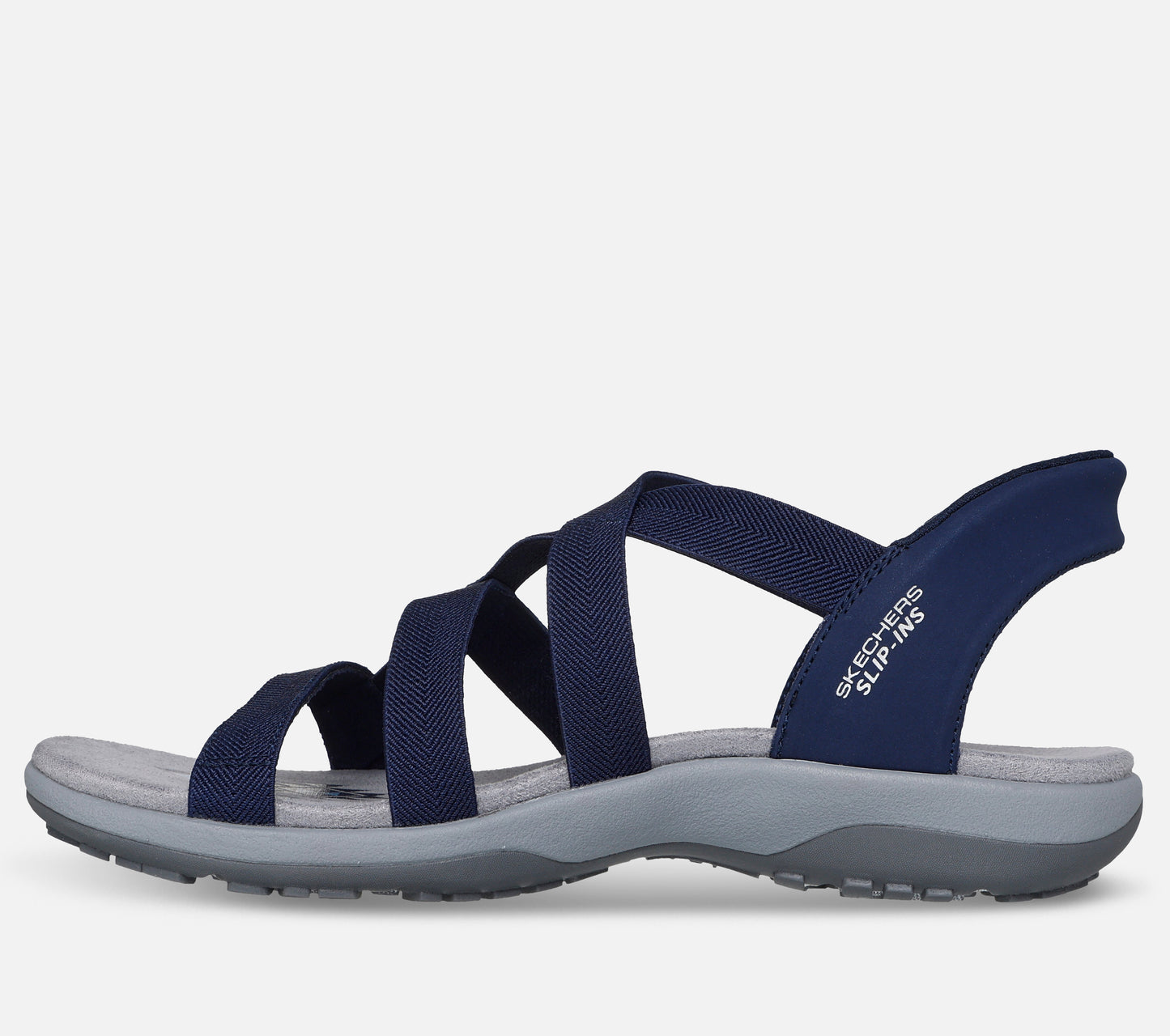 Wide Fit: Slip-ins: Reggae Slim - Stretch Flex Sandal Skechers.se