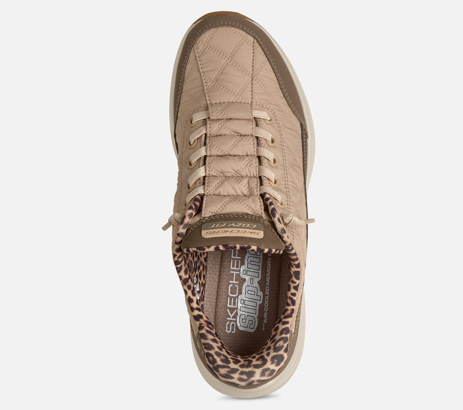 Slip-ins: Contour Foam – Cozy Fit Leopard Dream Shoe Skechers.se
