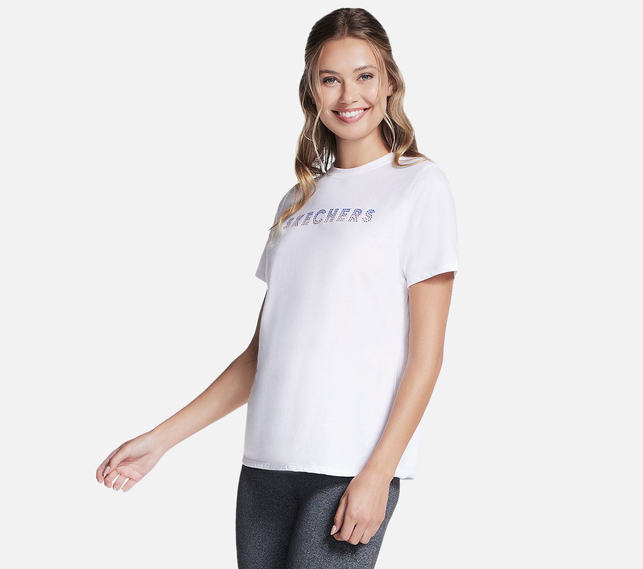 Gradient Short Sleeve Tee Clothes Skechers.se