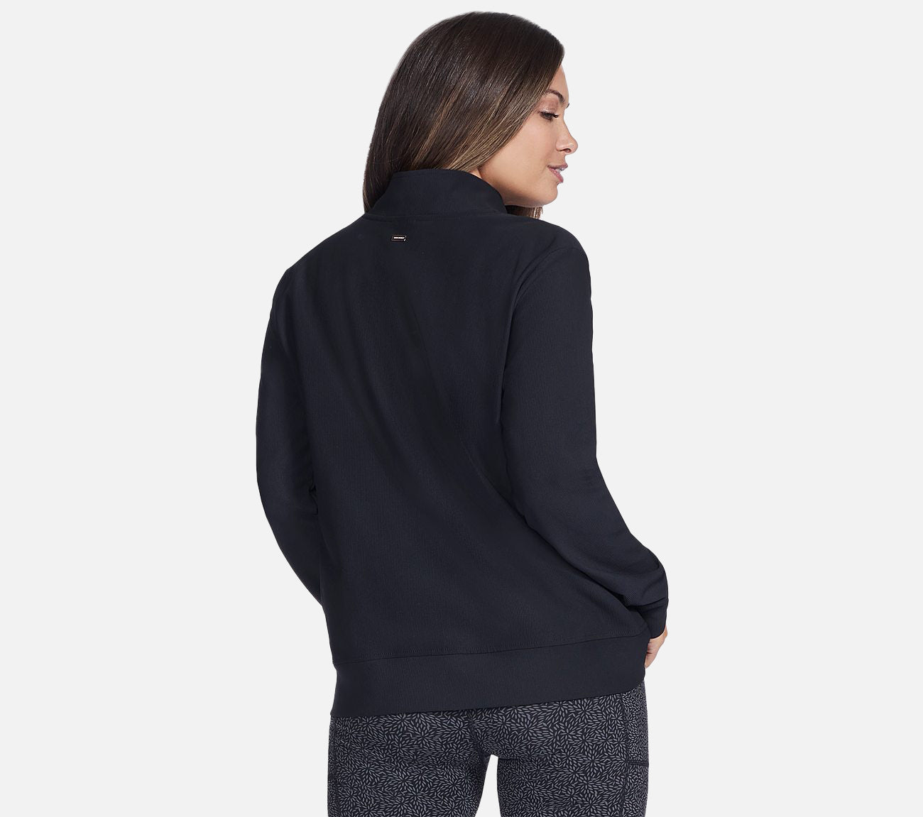 GO LUXE RIB Full Zip Jacket Clothes Skechers.se
