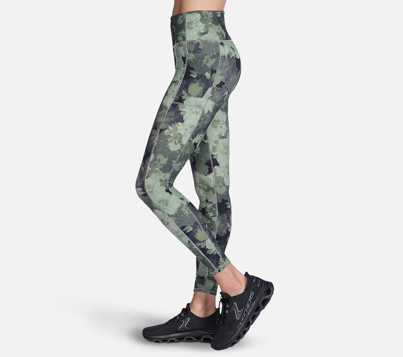 GO FLEX RIB Inbloom Full Length High-Waisted Legging Clothes Skechers.se