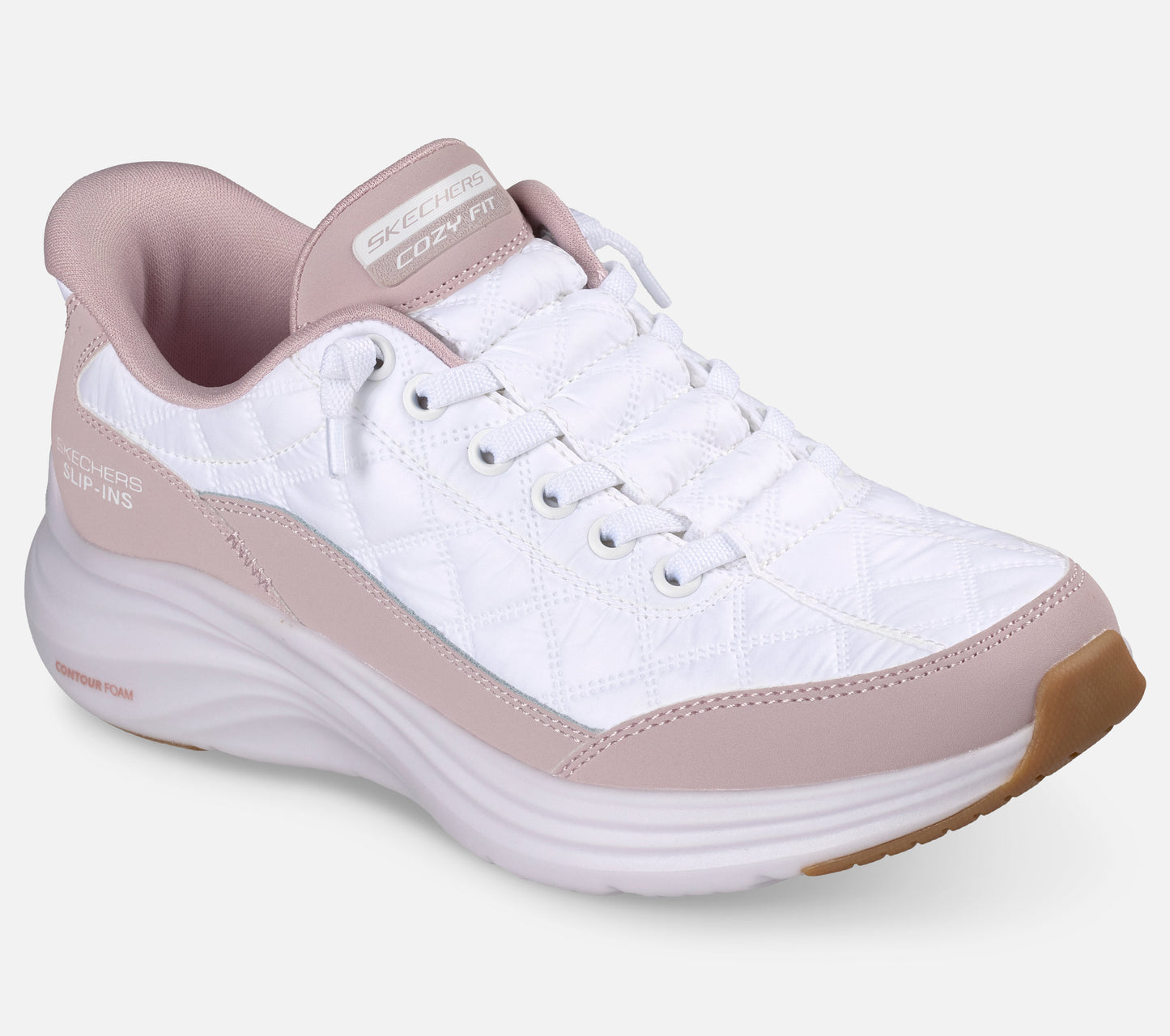 Wide Fit: Slip-ins: Contour Foam - Cozy Fit Shoe Skechers.se