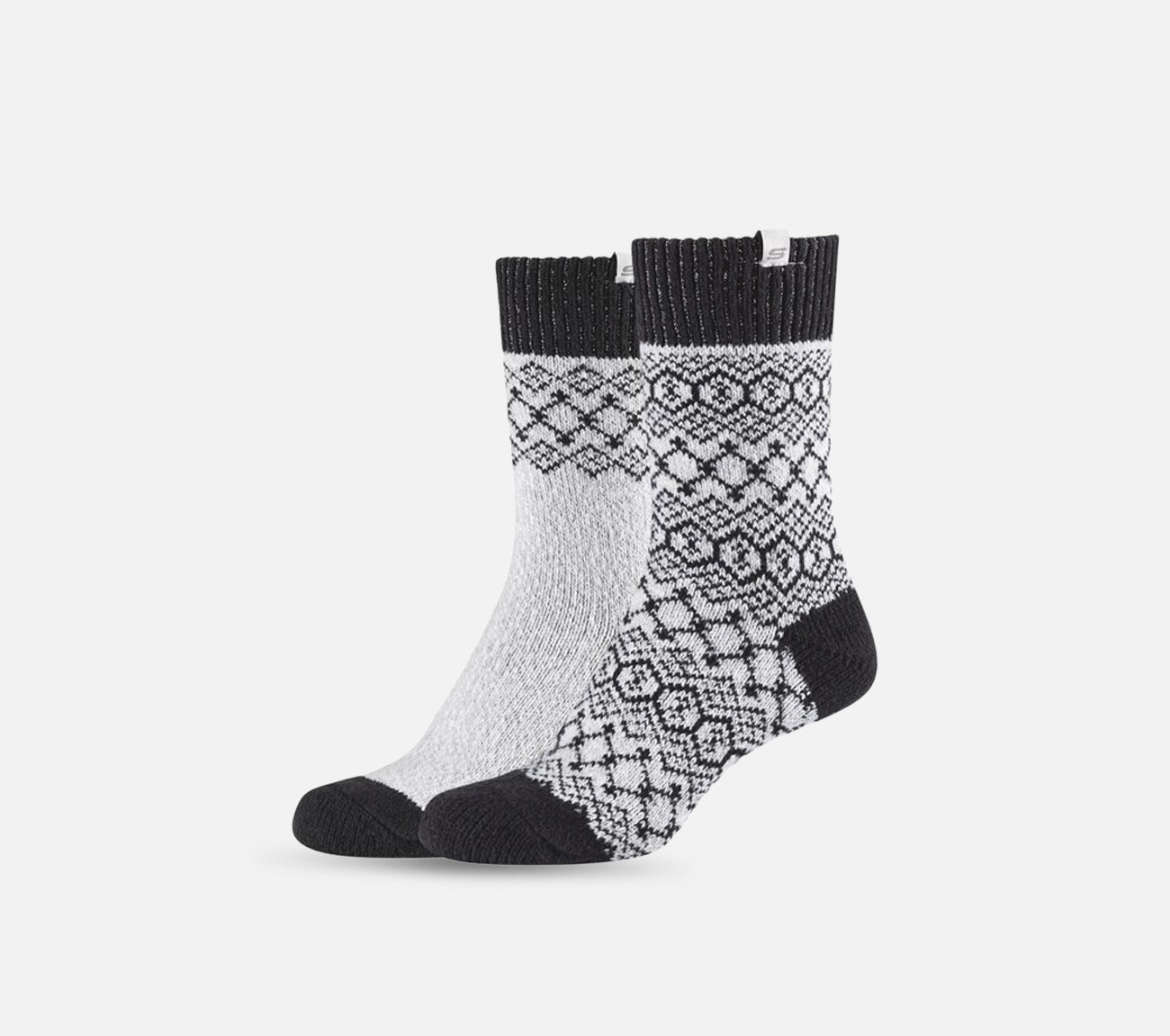 2-pack strumpor i jacquardmönster Sock Skechers
