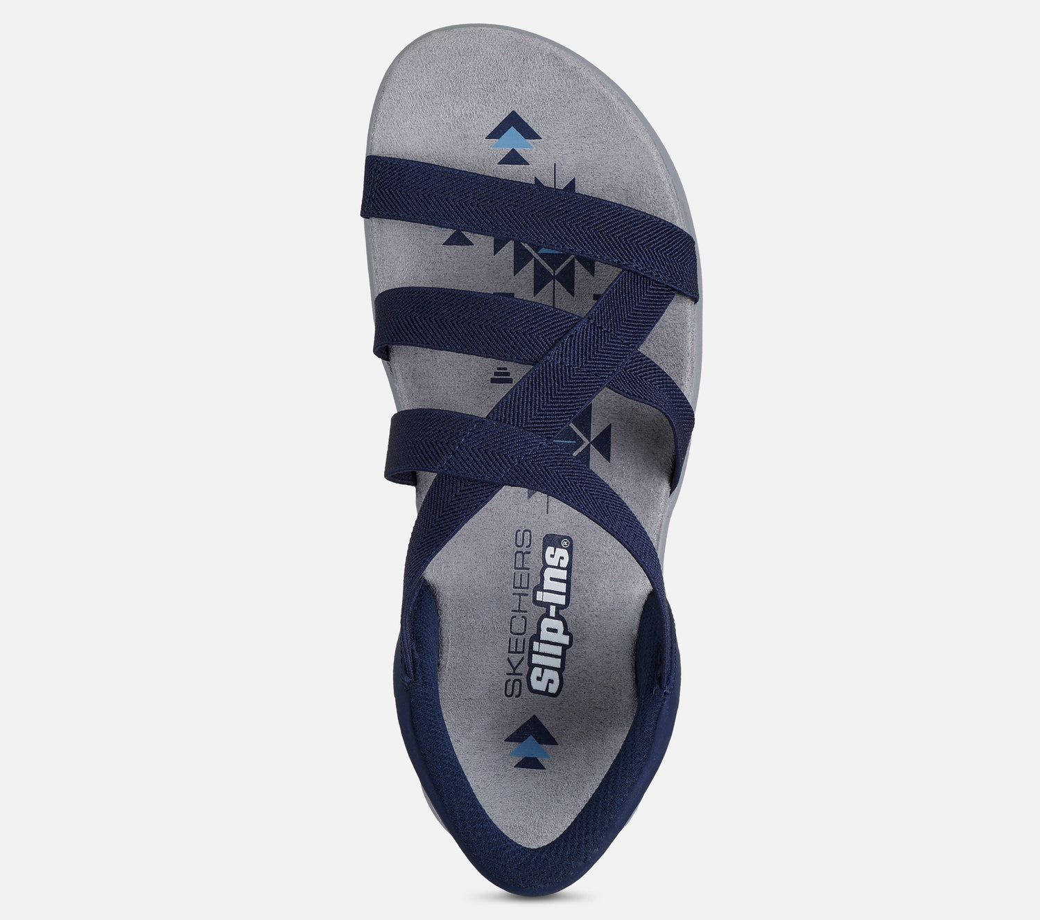 Wide Fit: Slip-ins: Reggae Slim - Stretch Flex Sandal Skechers.se