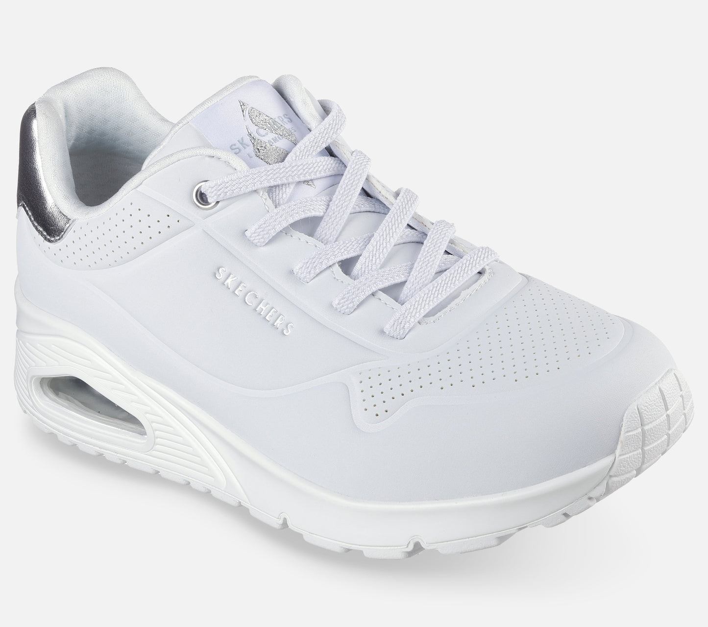 Wide Fit: Uno - Shimmer Away Shoe Skechers.se