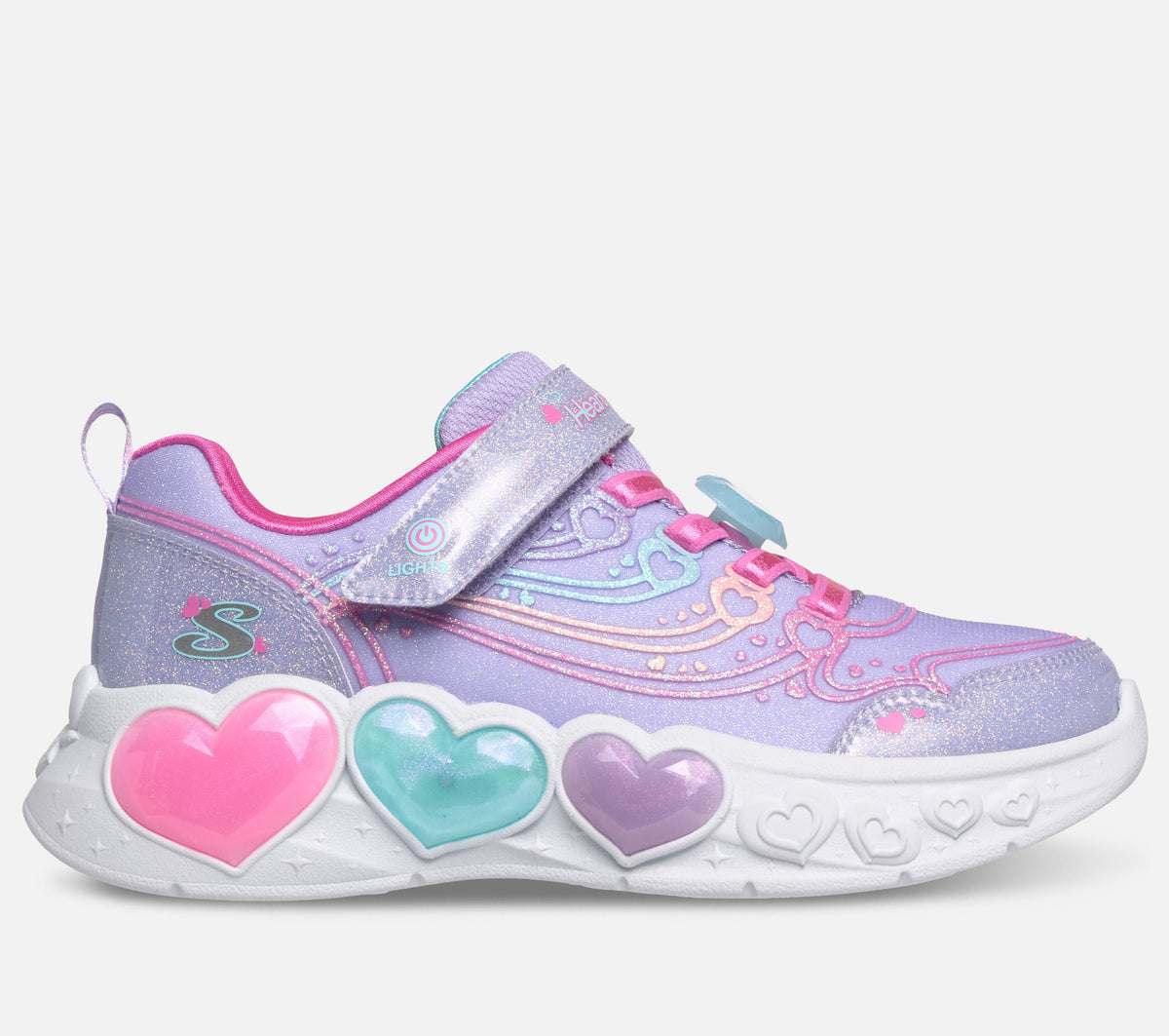 S-Lights: Enchanted Heart Lights Shoe Skechers.se