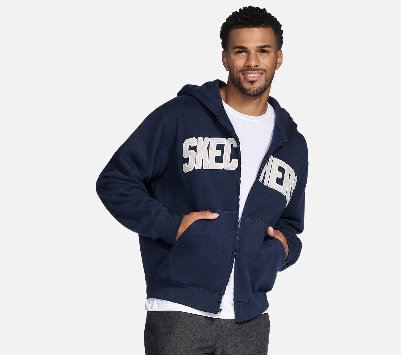 Max Soft Full Zip Hoodie Clothes Skechers.se