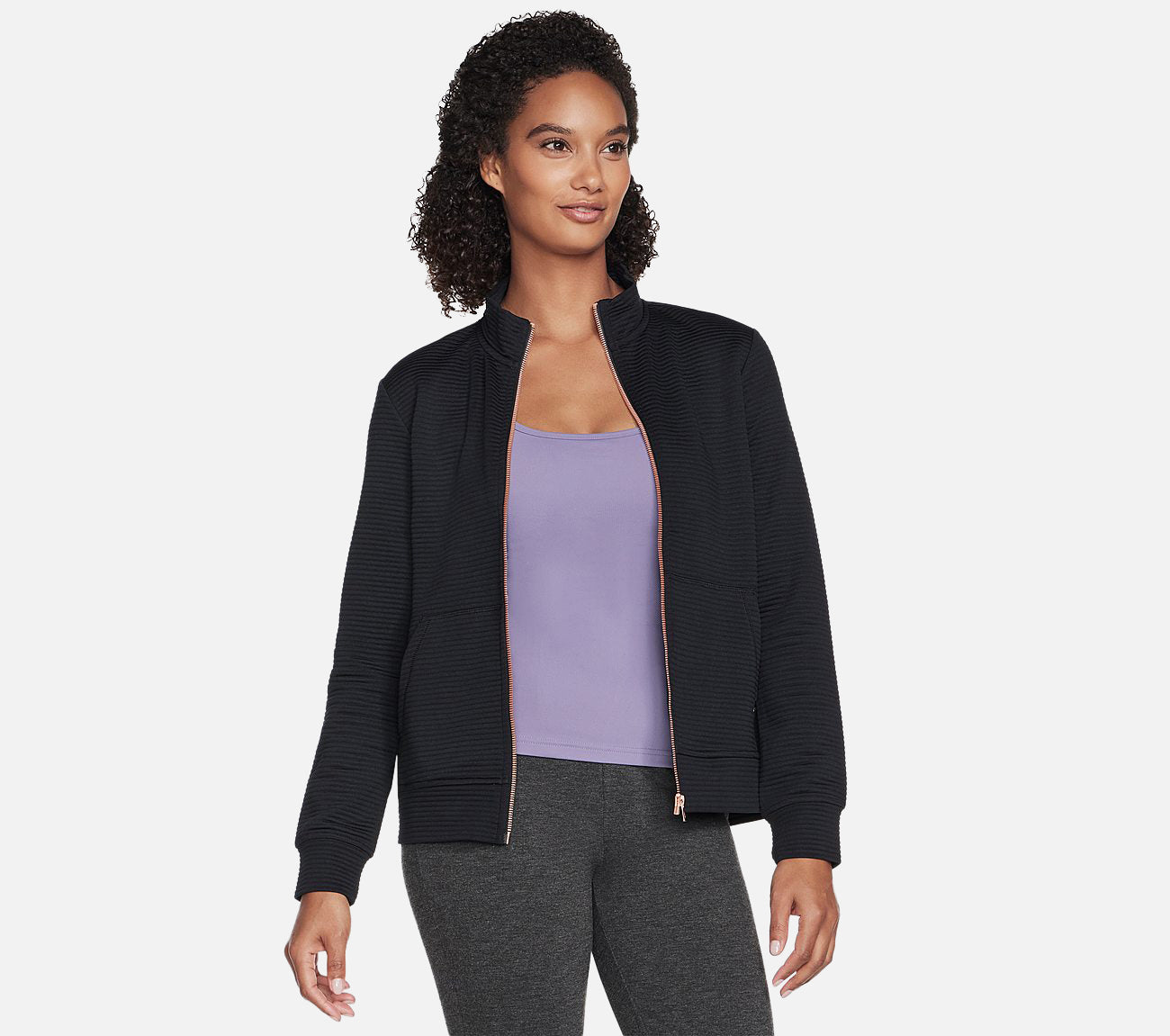 The Hoodless Hoodie GO WALK Everywhere Jacket Clothes Skechers.se