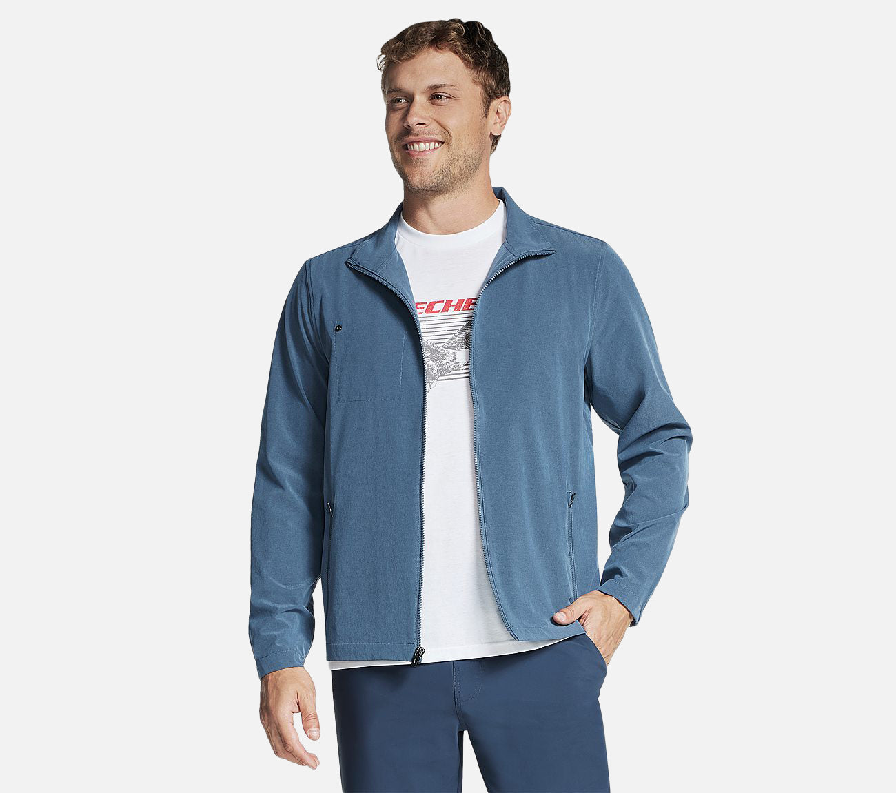 GO WALK Everywhere Full Zip Jacket Clothes Skechers.se