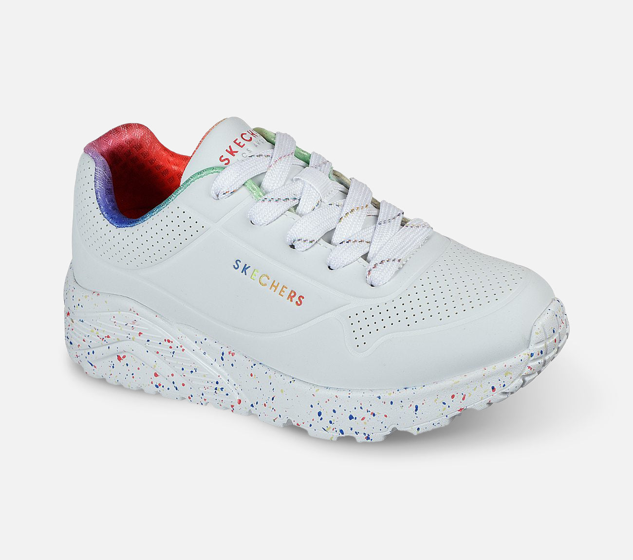 Uno Lite - Rainbow Speckle Shoe Skechers.se