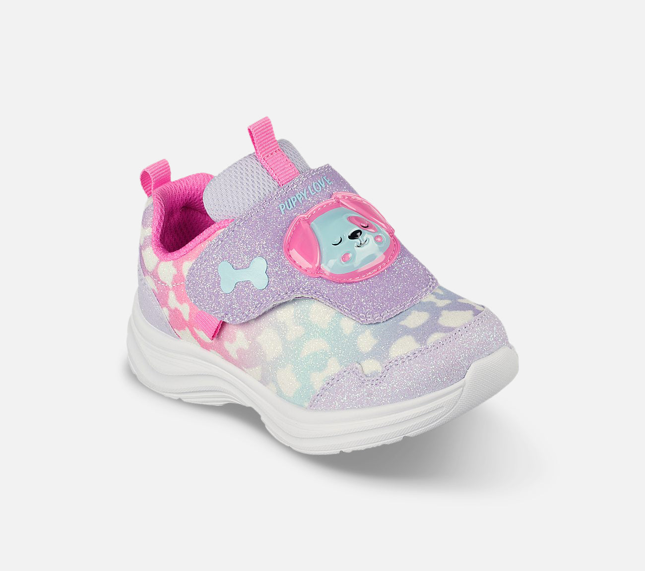 Skechers glimmer lights girls' light-up shoes Clearance