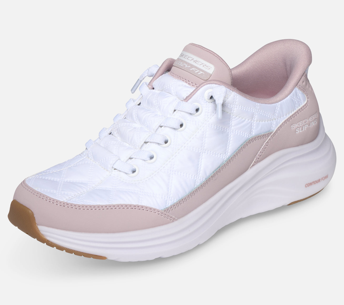 Wide Fit: Slip-ins: Contour Foam - Cozy Fit Shoe Skechers.se