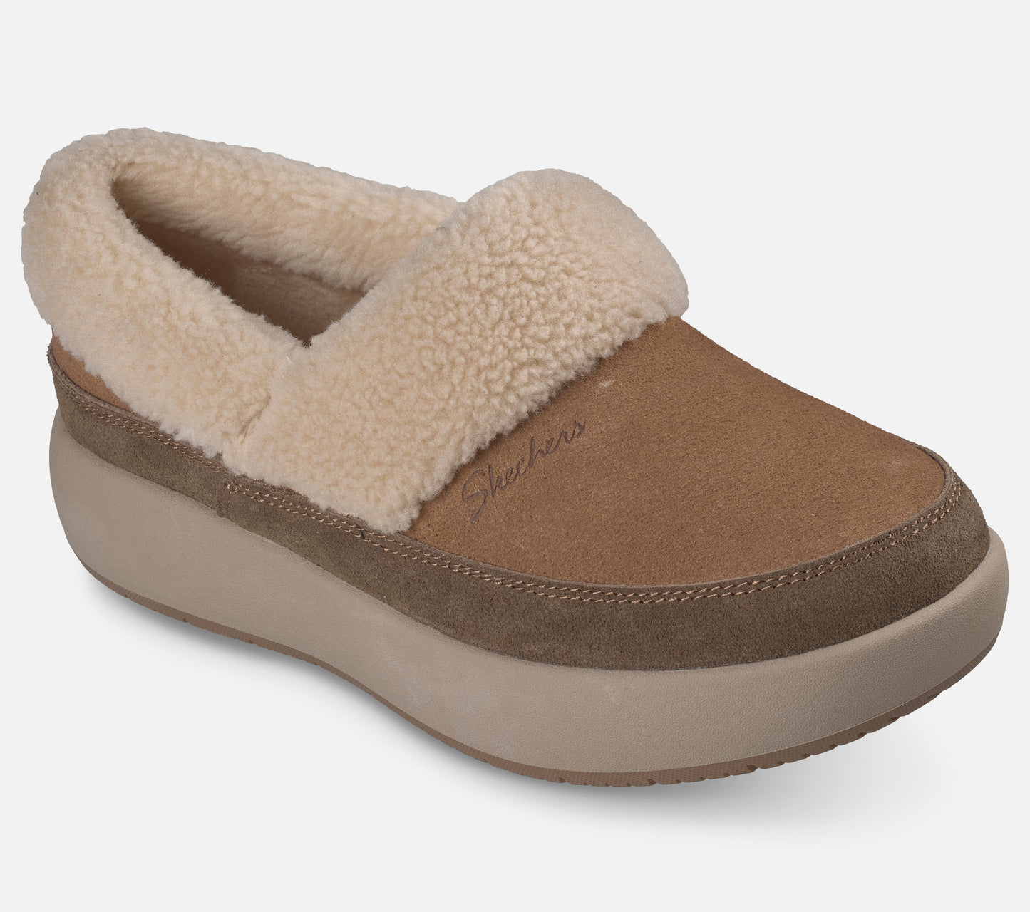 Relaxed Fit: Cozy Lodge - Cedar Snuggle Slipper Skechers.se