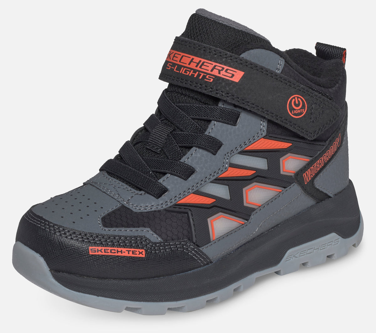 S-Lights: Storm Blazer – Glow Trail - Waterproof Boot Skechers.se