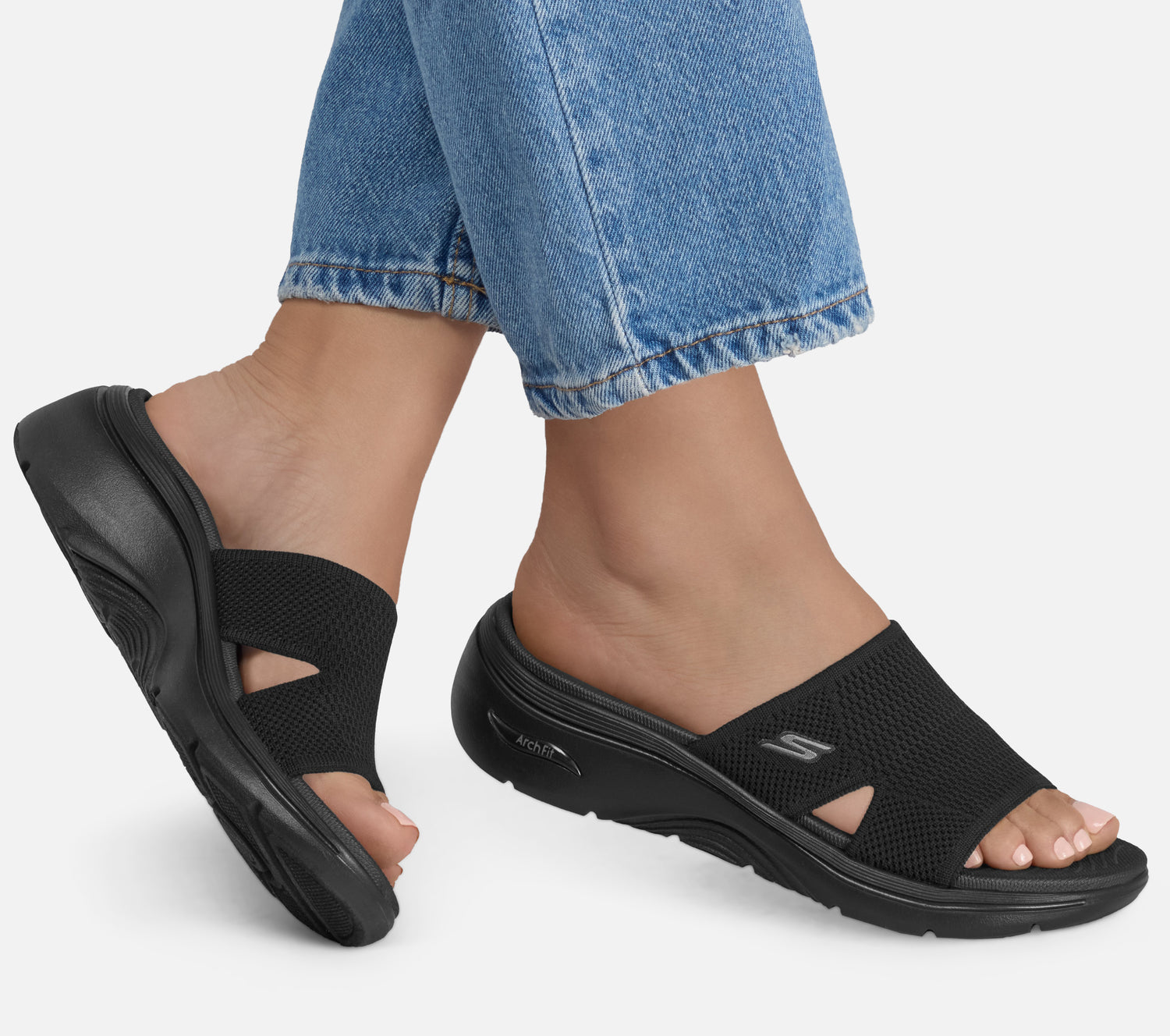 Wide Fit: Go Walk Arch Fit 2.0 - Dakota Sandal Skechers.se