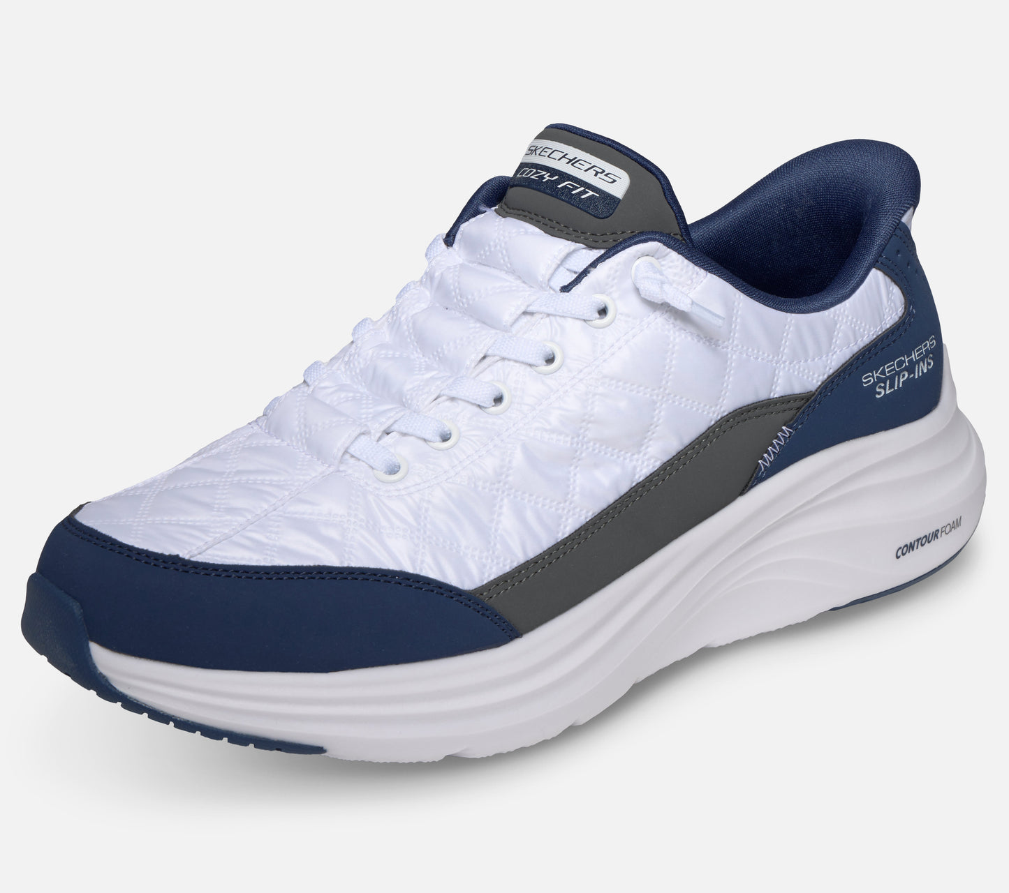 Wide Fit: Slip-ins: Contour Foam - Cozy Fit Shoe Skechers.se