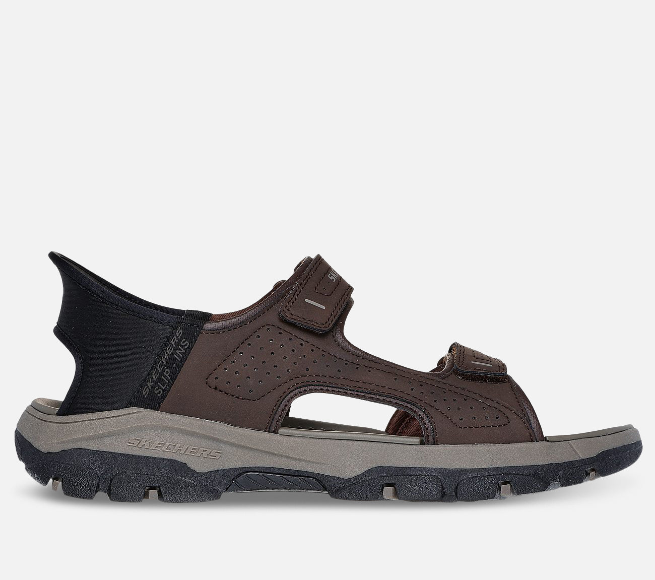 Tresmen Reece Slip-ins | Brun herrsandal - Köp online här – Skechers.se