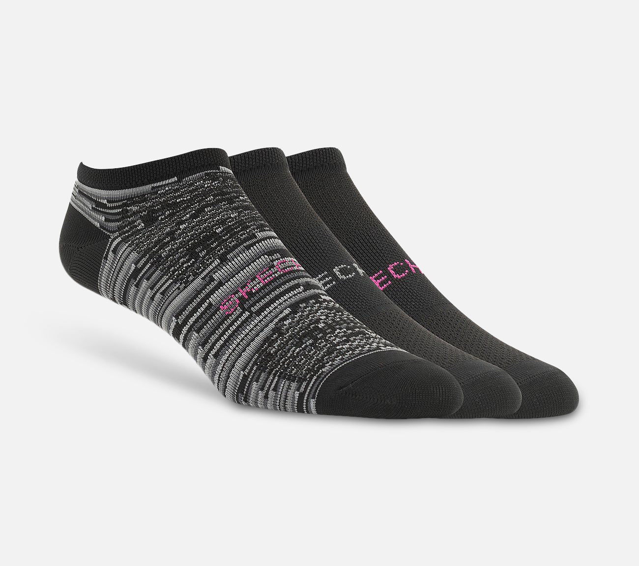 3 Pack No Show Microfiber Socks Sock Skechers.se