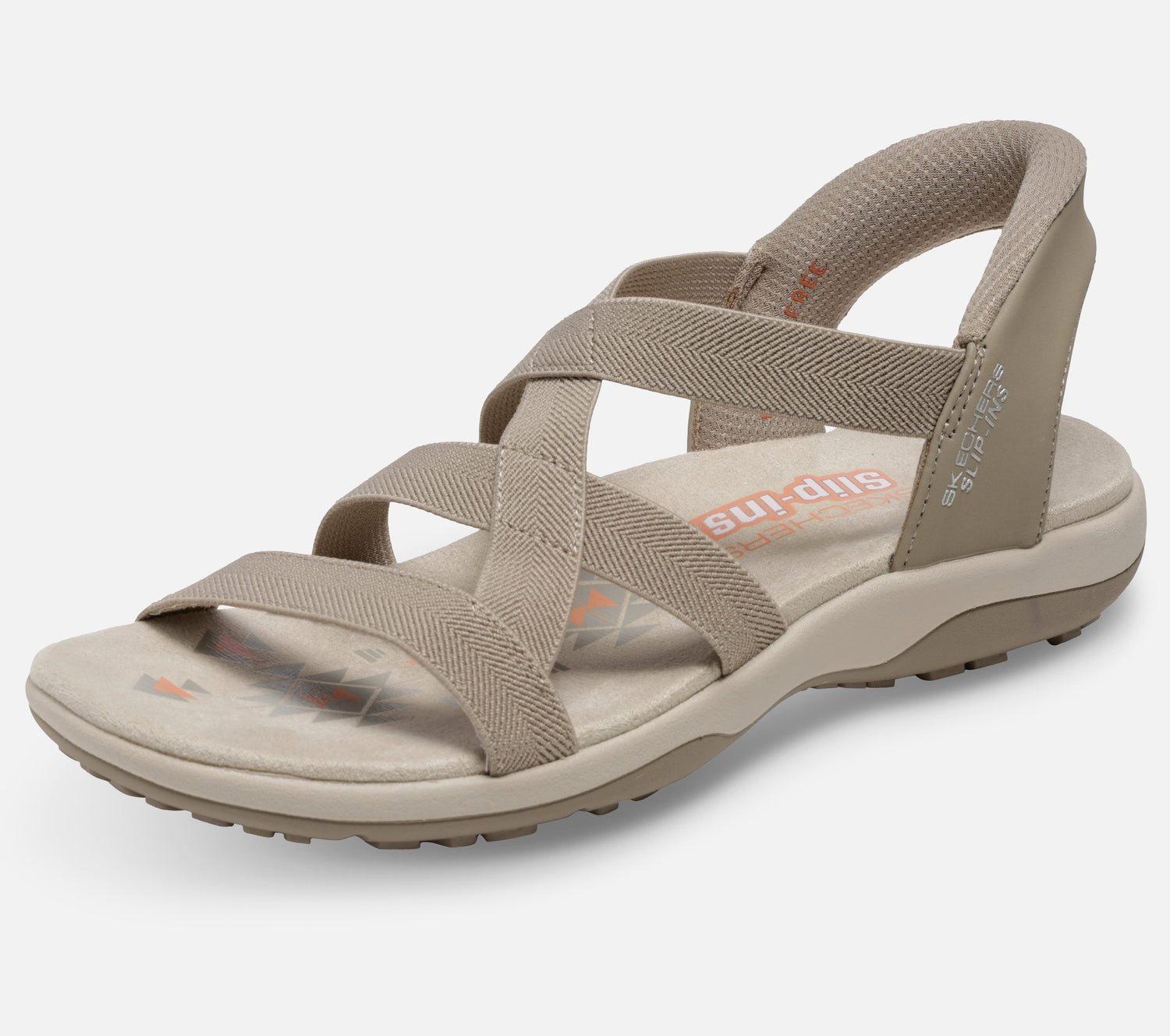 Wide Fit: Slip-ins: Reggae Slim - Stretch Flex Sandal Skechers.se