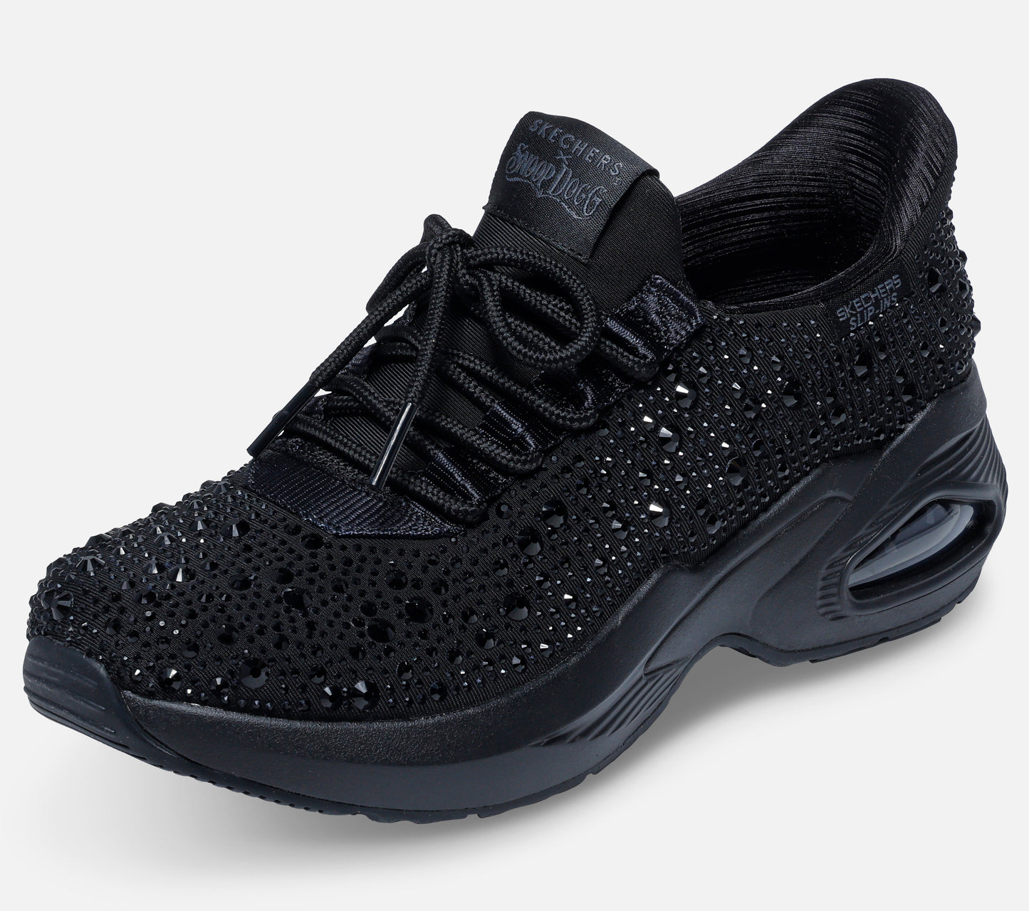 Snoop Dogg: Slip-ins: M-Uno - Rhinestoned Air Shoe Skechers.se