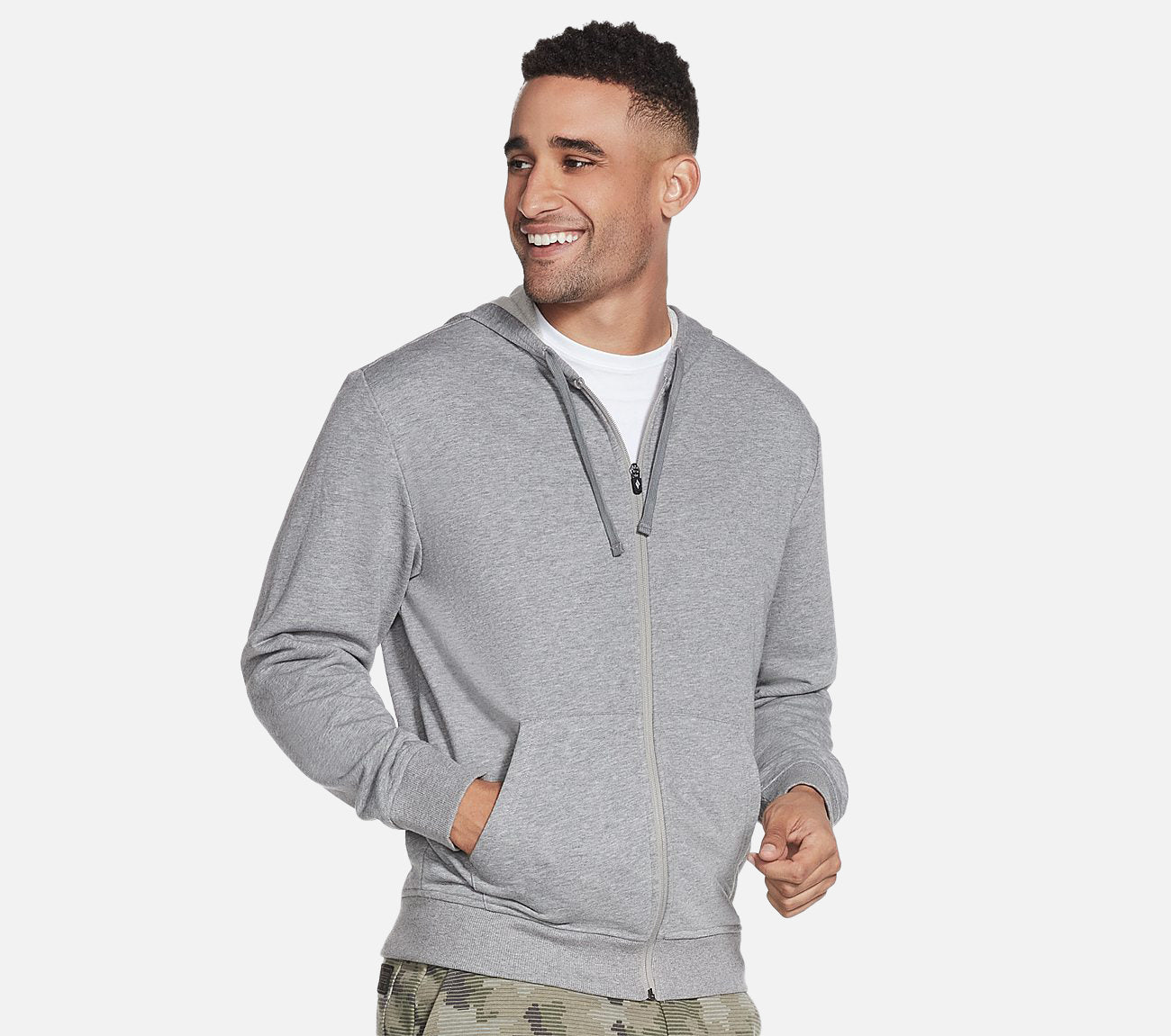 GO WALK Everywhere Full Zip Hoodie Clothes Skechers.se