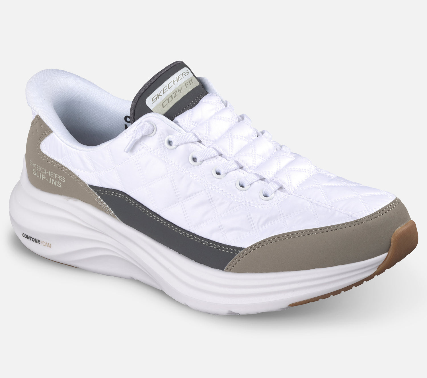Wide Fit: Slip-ins: Contour Foam - Cozy Fit Shoe Skechers.se