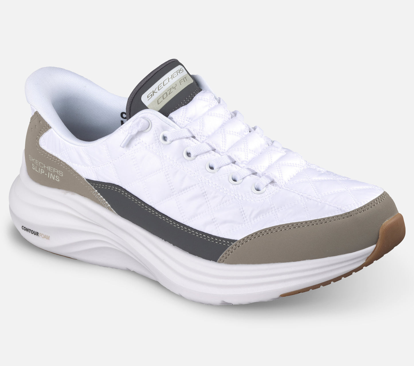 Wide Fit: Slip-ins: Contour Foam - Cozy Fit Shoe Skechers.se