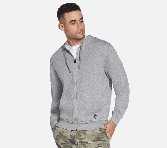 GO WALK Everywhere Full Zip Hoodie Clothes Skechers.se