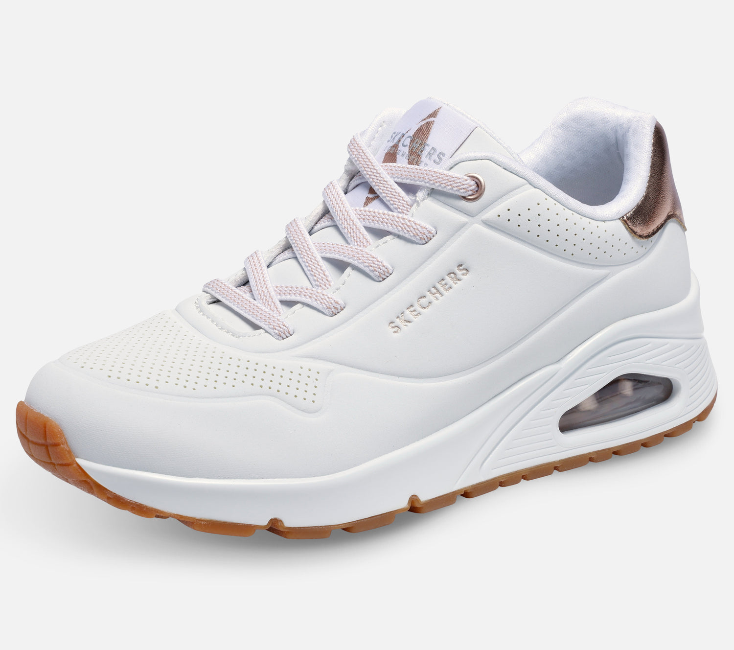 Wide Fit: Uno - Shimmer Away Shoe Skechers.se