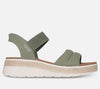 Sandaler med kilklack för damer