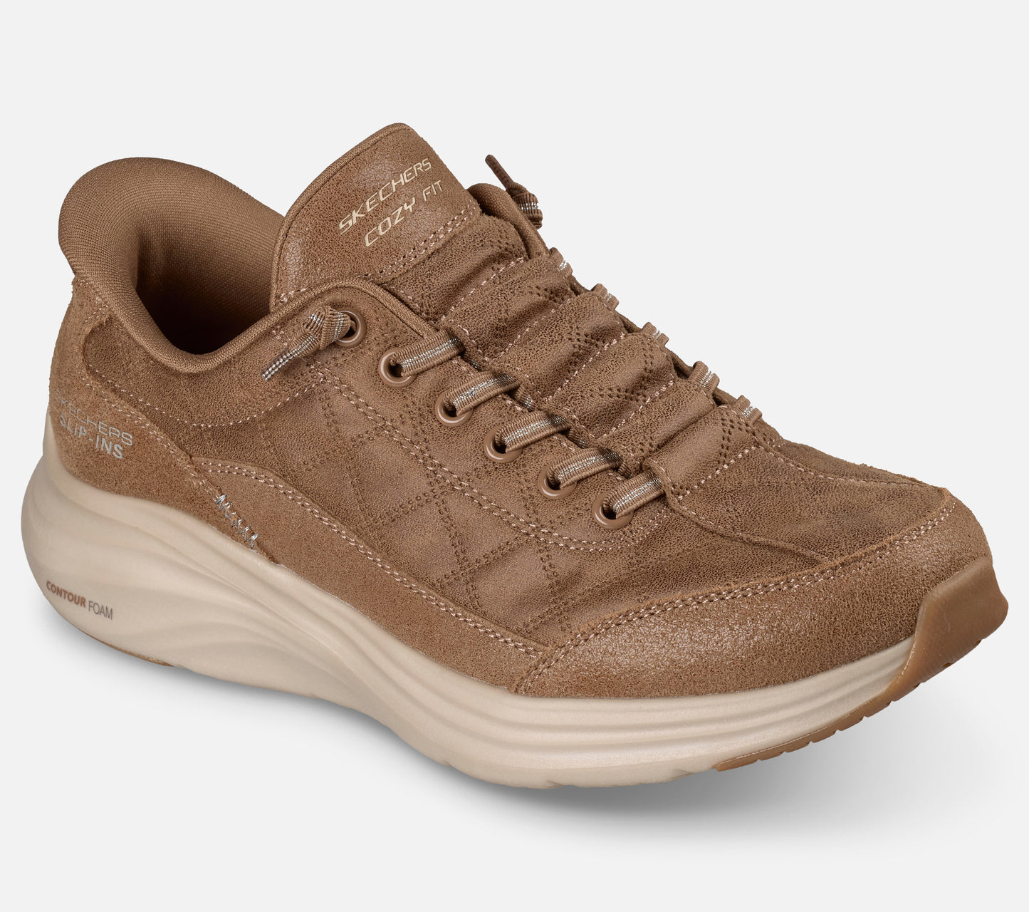 Slip-ins: Contour Foam - Cozy Fit Natural Ease Shoe Skechers.se