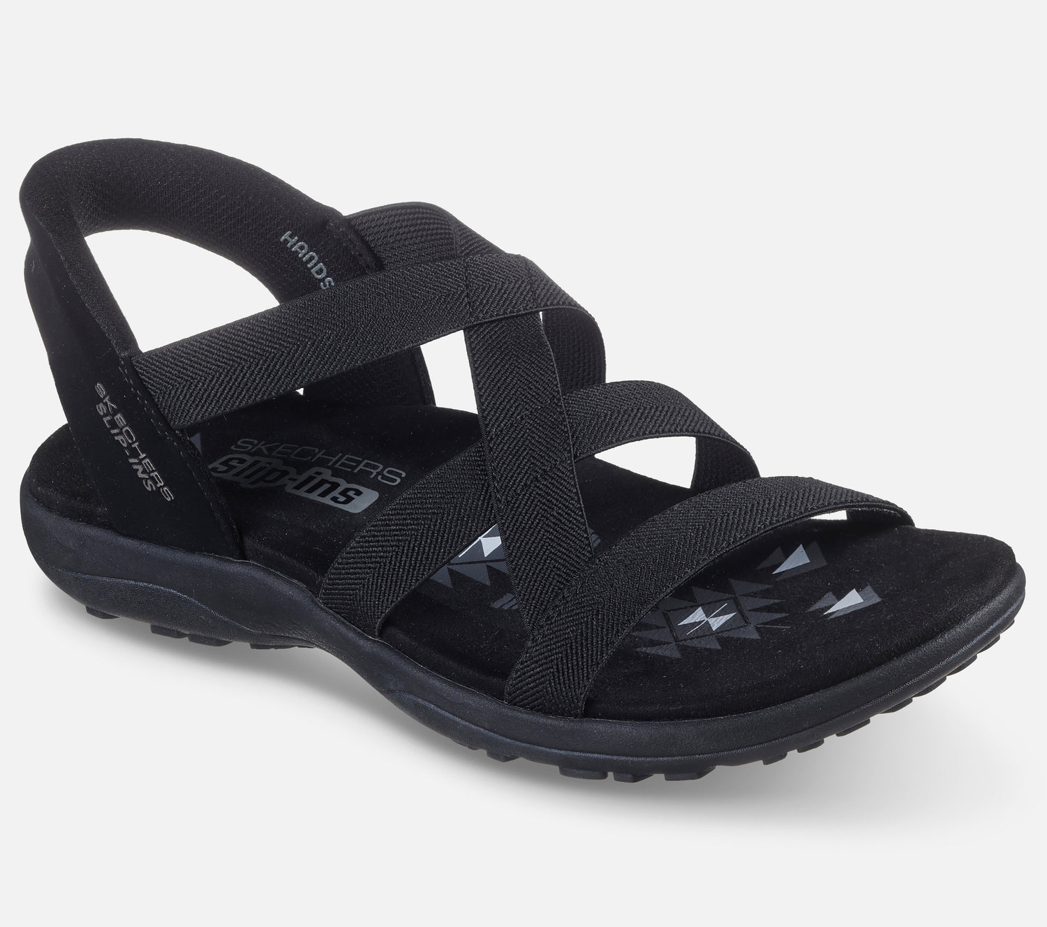 Wide Fit: Slip-ins: Reggae Slim - Stretch Flex Sandal Skechers.se