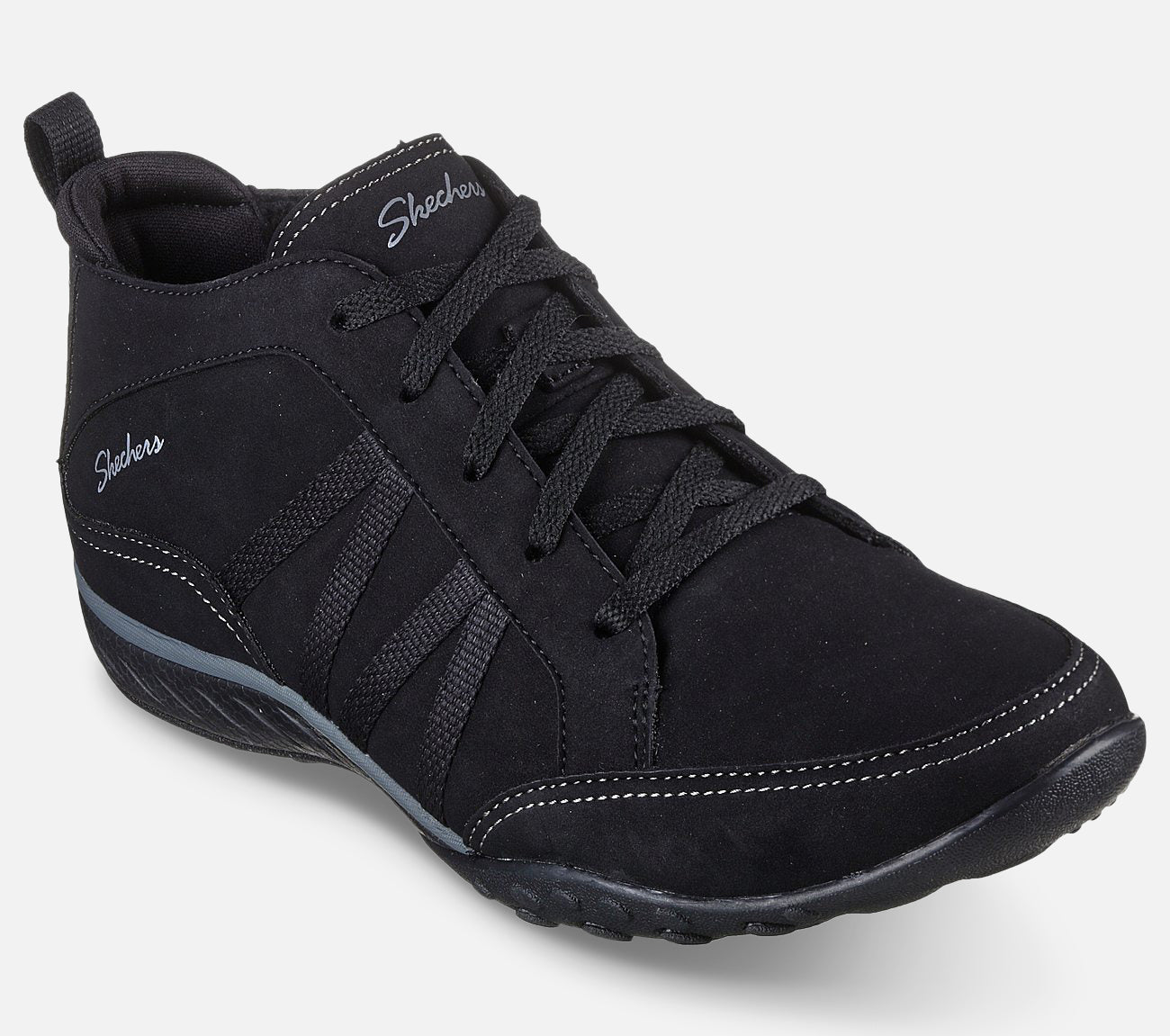 Relaxed Fit: Breathe-Easy - Friendly Ties Shoe Skechers.se